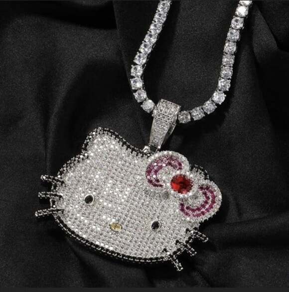 Hello Kitty | Jewelry | Hello Kitty Tennis Chain Silver Hello